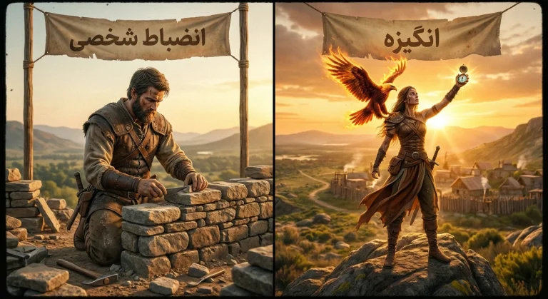 انگیزه vs انضباط شخصی